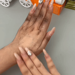 Vitamin C جل تقشير البرتقال