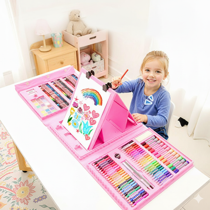 مجموعة الرسم و التلوين 208 قطعة