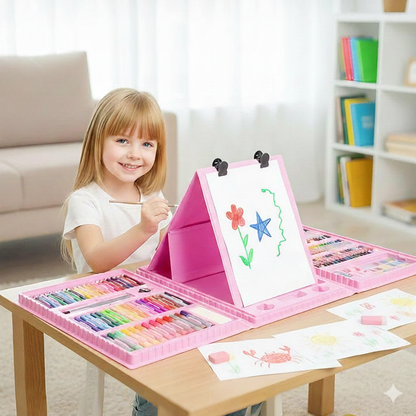 مجموعة الرسم و التلوين 208 قطعة