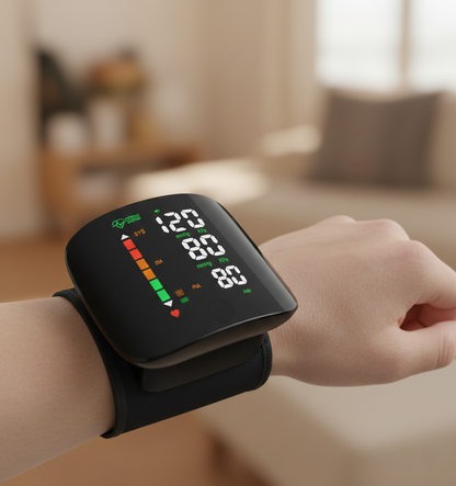 جهاز قياس ضغط الدم ونبض القلب